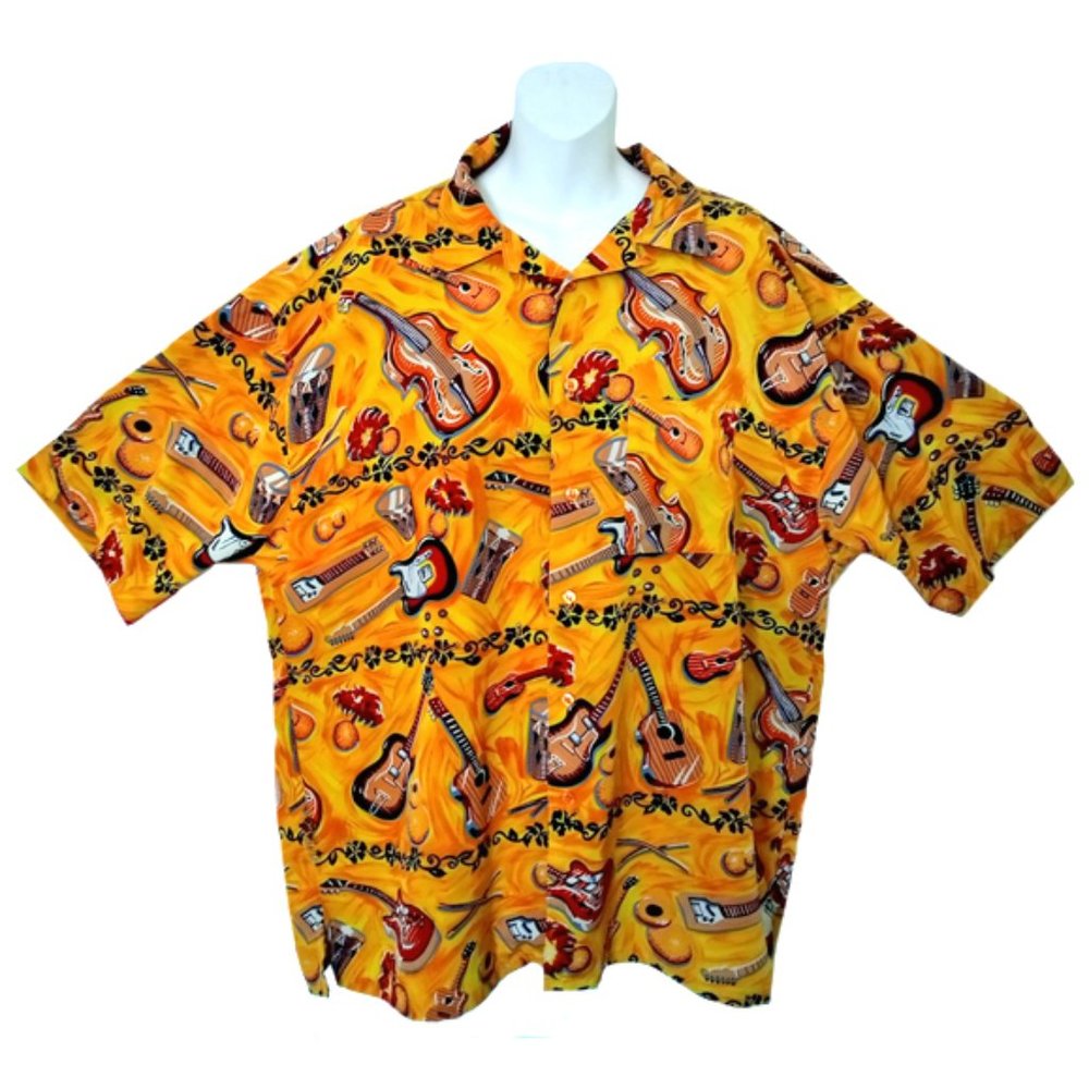 Vintage  BOX OFFICE ISLAND  Hawaiian Shirt